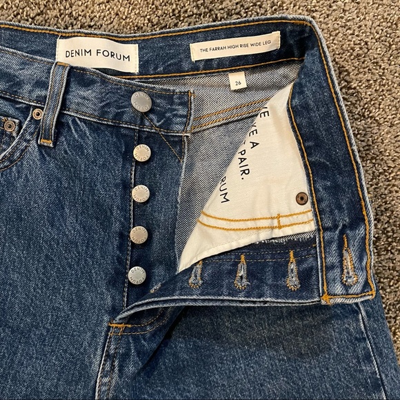 Aritzia Denim Forum Farrah Wide Leg Jean - Picture 11 of 12